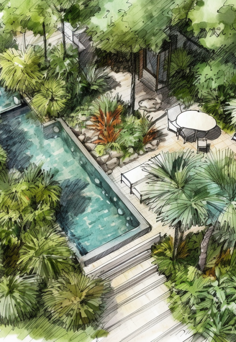 Landscape design process