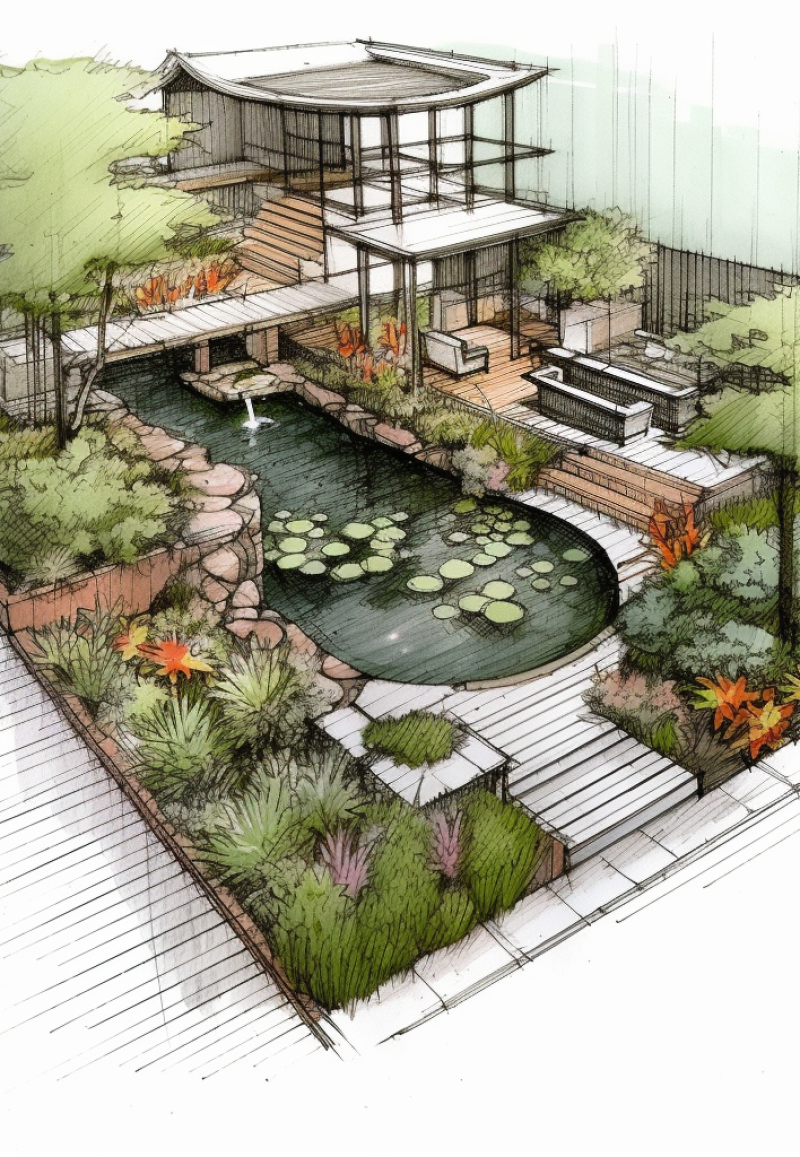 Landscape design process